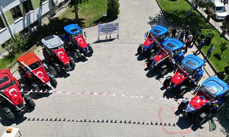 Orman Köylüsüne Can Suyu: Traktör Desteğiyle Üretimde Verimlilik Hedefleniyor