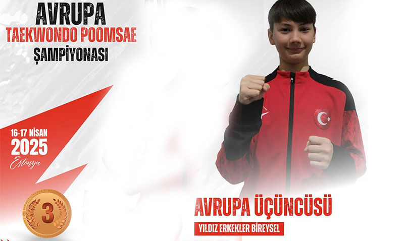 Utku Efe’den Avrupa’da Çifte Bronz Gurur!