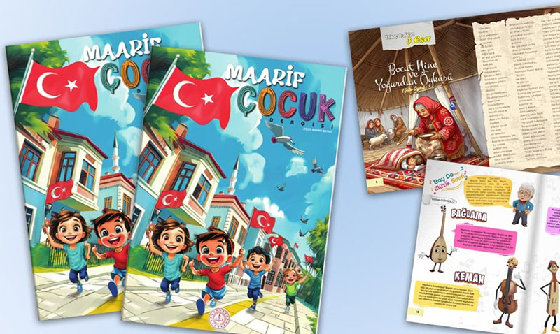 MEB’DEN ÇOCUKLARA ÖZEL YENİ DERGİ "MAARİF ÇOCUK" YAYINDA