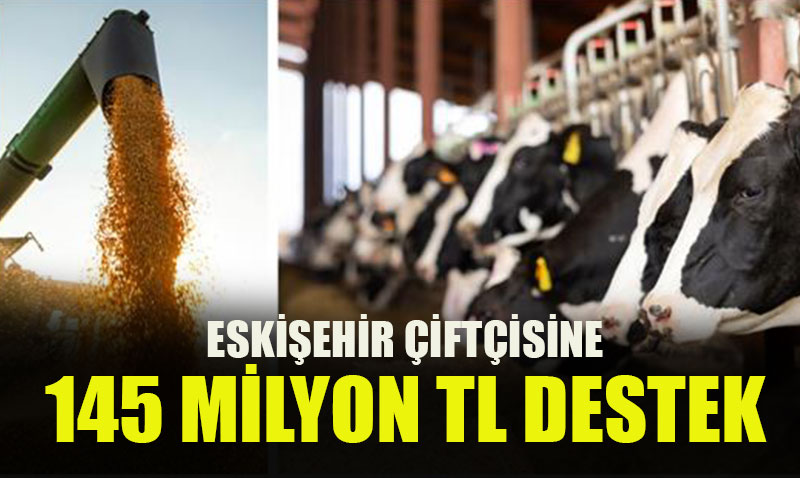 Eskişehirli Çiftçiye 145 Milyon TL’lik Destek Ödemesi Başladı