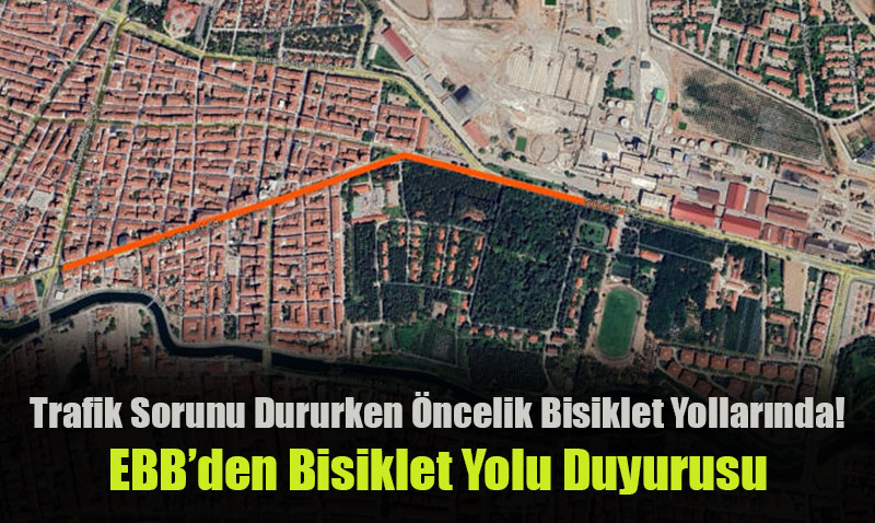 Büyükşehir Belediyesi’nden bisiklet yollarıyla ilgili duyuru