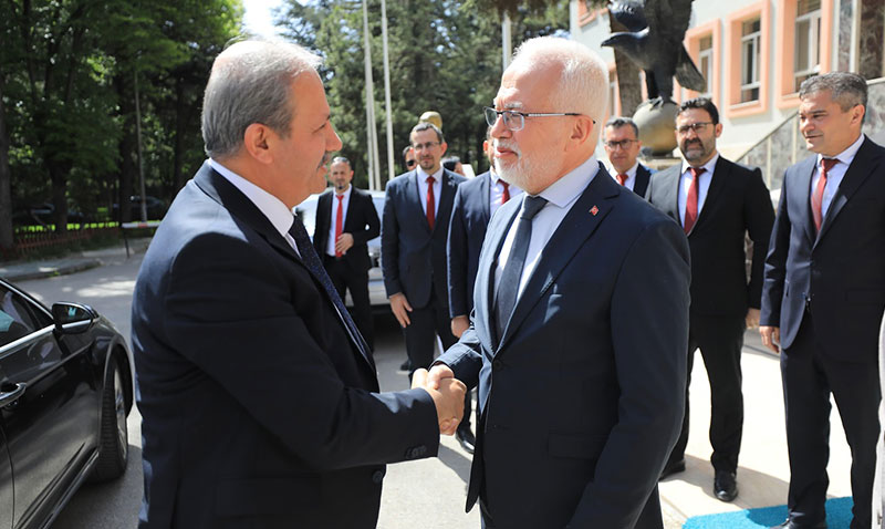 Sağlık-Sen Genel Başkanı Doğan’dan İl Sağlık Müdürü Bildirici’ye Ziyaret