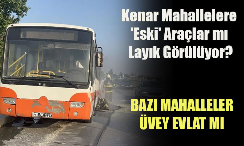 Eskişehir’de Otobüs Yangını Korkuttu