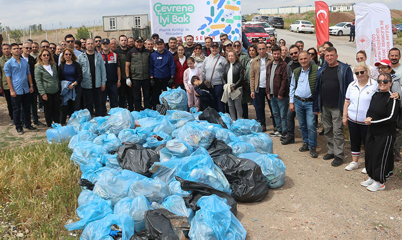 Eskişehir’de "Plastik Kirliliğiyle Mücadele" Temalı Çevre Temizliği Etkinliği