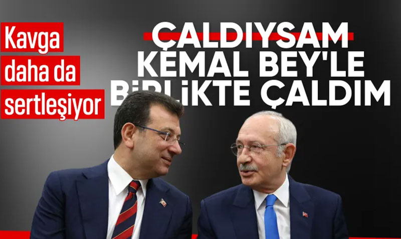 İmamoğlu’ndan Kılıçdaroğlu’na Sert Çıkış: "En Büyük Suç Ortağım Kemal Bey’dir!"