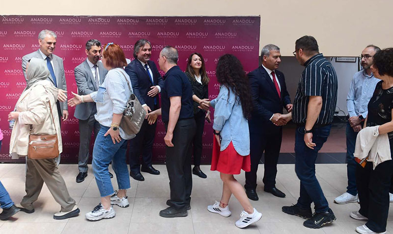 Anadolu Üniversitesi bayramlaşma töreninde bir araya geldi