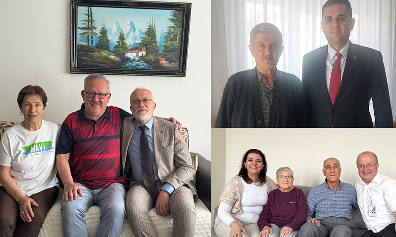 Eskişehir’de Bayramda Şehit Yakınları ve Gazilere Ziyaretler