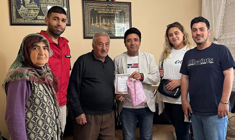 Kurban Bayramı’nda Gazi Aileleri Unutulmadı