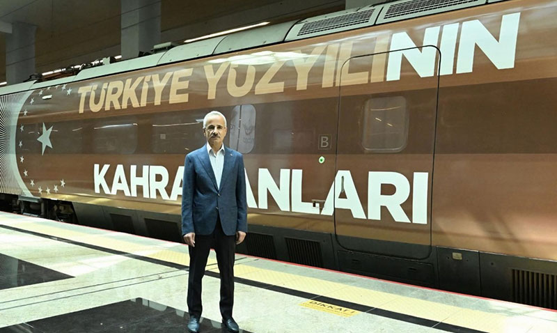 "Zaferin Adı Türkiye" Temalı YHT, 14 Temmuz’da Raylara İniyor