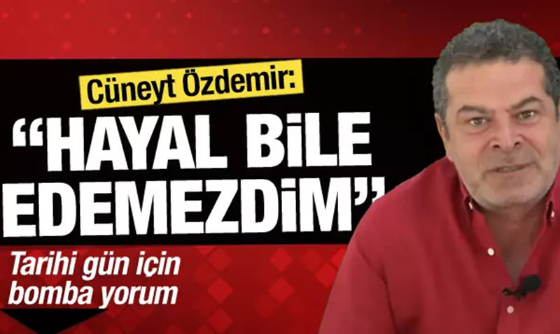Terör örgütünün silah bırakmasına Özdemir’den yorum: ‘Hayal bile edemezdim’