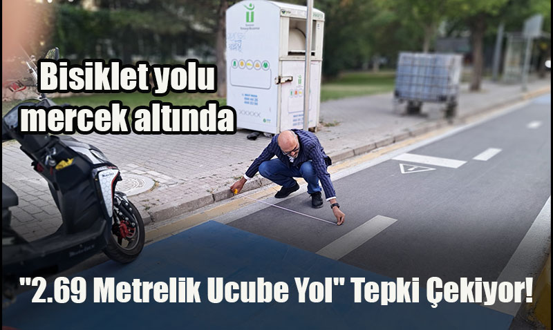Eskişehir’in Tartışmalı Bisiklet Yolu Mercek Altında