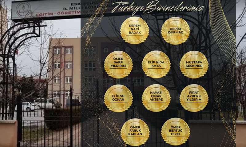 LGS’de Eskişehir’den Gurur Veren Başarı: 10 Türkiye Birincisi Çıktı!