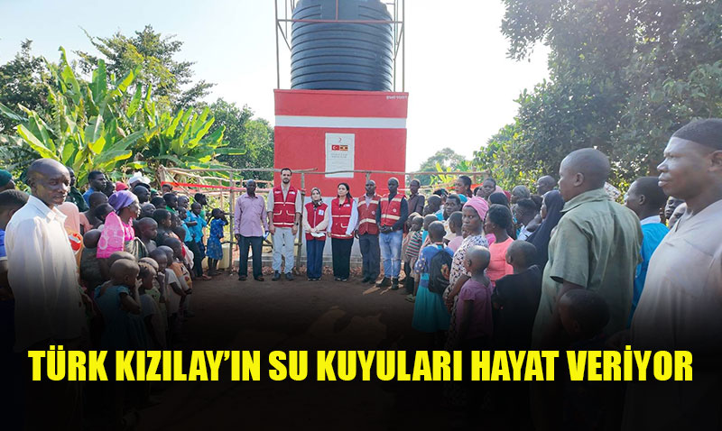 Türk Kızılay’dan Uganda’da 10 Yeni Su Kuyusu