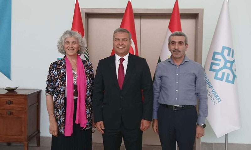 Rektör Adıgüzel’den Maarif Irak temsilciliğine ziyaret
