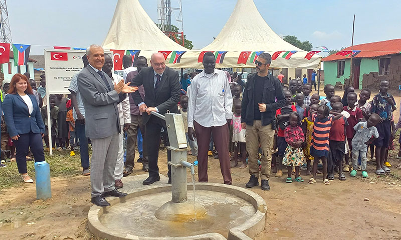 Güney Sudan’da TİKA’dan Hayat Veren Proje: 1500 Aile Temiz Suya Kavuştu