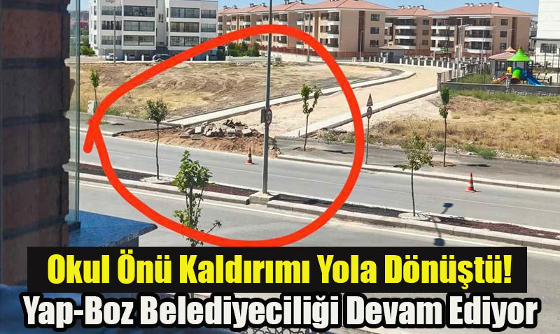 Tepebaşı Belediyesi’ne "Plansız Çalışma" Tepkisi