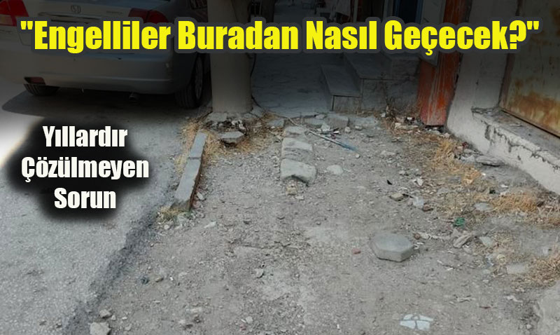 Eskişehir Şirintepe’de Yıllardır Çözülemeyen Kaldırım Sorunu