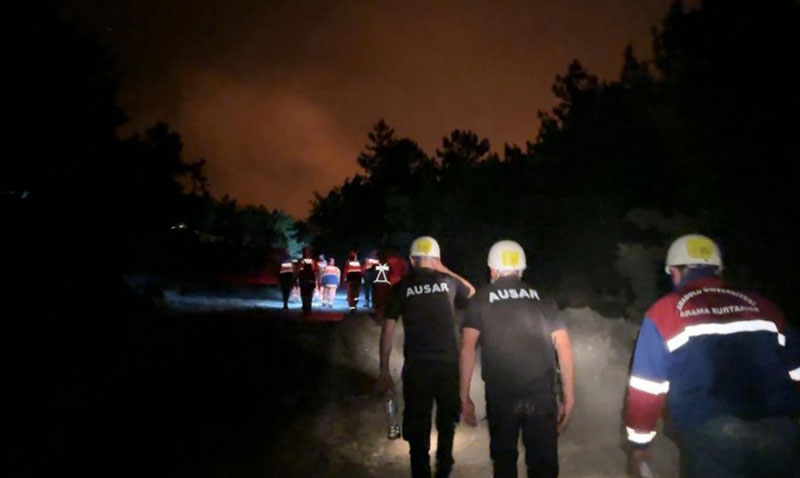 Anadolu Üniversitesi Arama Kurtarma Ekibi (AUSAR) Seyitgazi Yangınında Görev Aldı