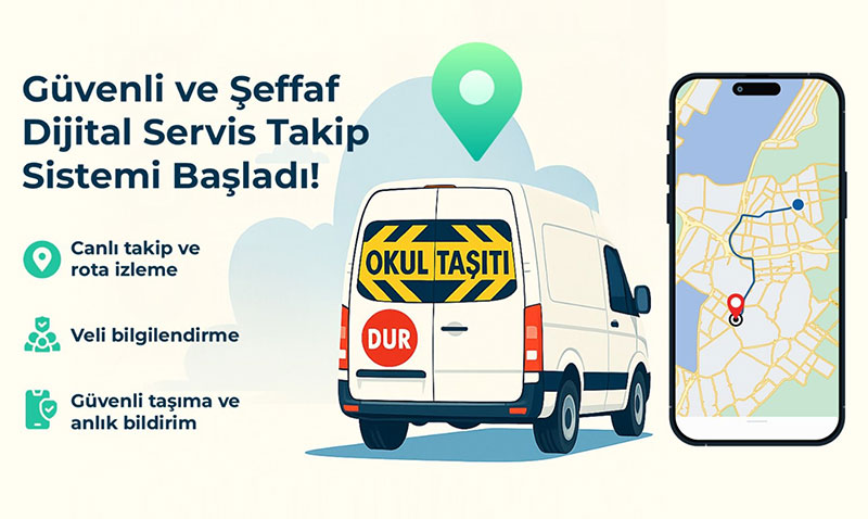 Taşımalı Eğitimde Dijital Takip Dönemi Başladı