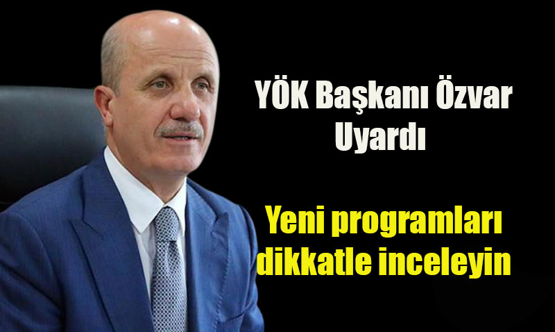 YÖK Başkanı Özvar Ağrı’da Konuştu: "Üniversiteler Ekonomik Gelişimin Motor Gücüdür"