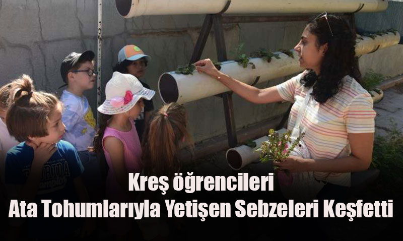 Kreş öğrencileri Anadolu Üniversitesi Serasını ziyaret etti