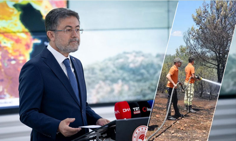Son 24 Saatteki 55 Yangının Tamamı Kontrol Altına Alındı, Sadece Bursa Harmancık Devam Ediyor