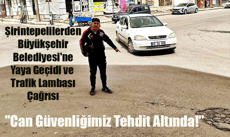 Şirintepe Mahallesi Sakinlerinden Büyükşehir Belediyesi’ne Çağrı
