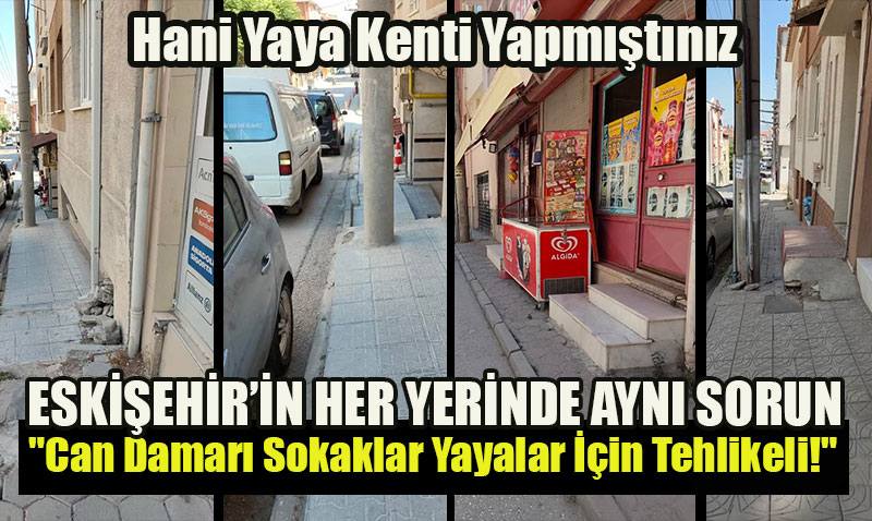 Şirintepe Mahallesi Sakinlerinden Kaldırım İsyanı