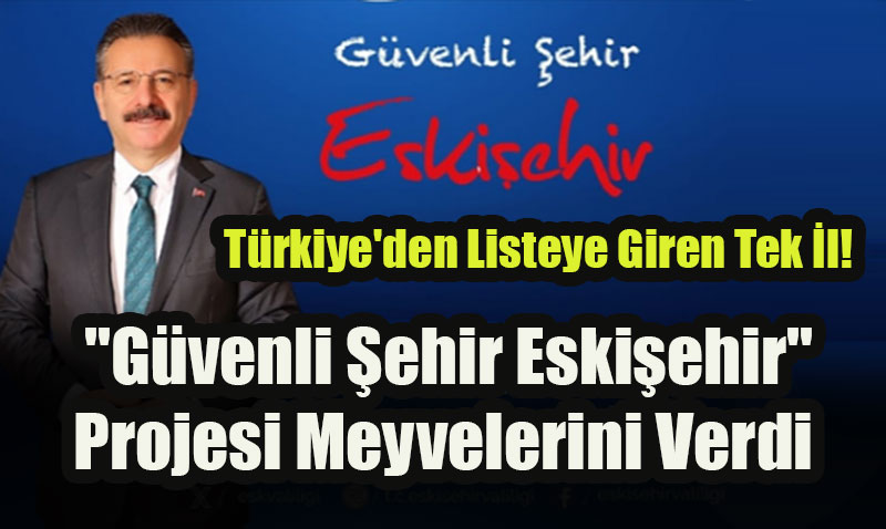 Eskişehir, Dünyanın En Güvenli Şehirleri Arasında