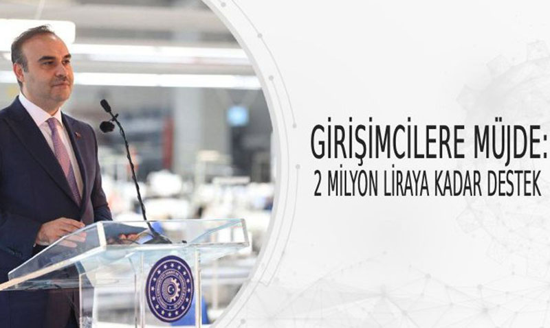 Sanayi Bakanı Kacır’dan Girişimcilere 2 Milyon TL’ye Varan Destek Müjdesi!