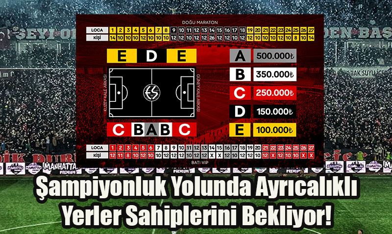 Eskişehirspor’dan Loca Satışları Başladı