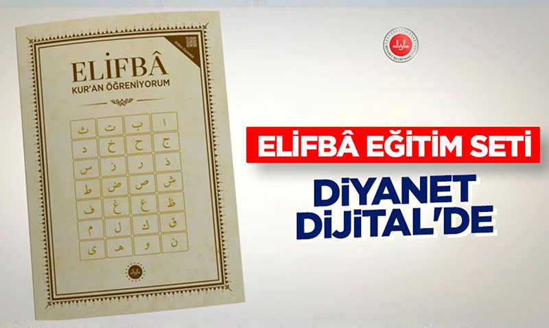 Elif Ba Eğitim Seti Diyanet Dijital’de