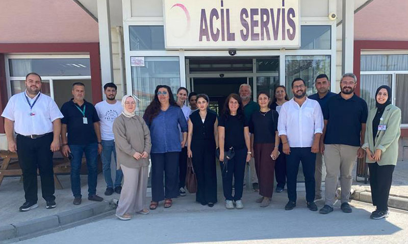 Halk Sağlığı Hizmetleri Başkan Yardımcıları Günyüzü’ndeki Sağlık Tesislerini Ziyaret Etti