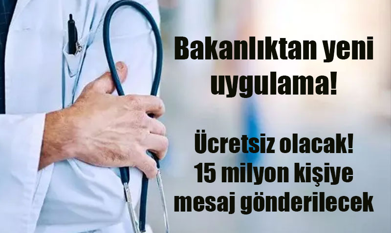 Salk Bakanl’ndan Kanser Taramalar in Yeni Uygulama: