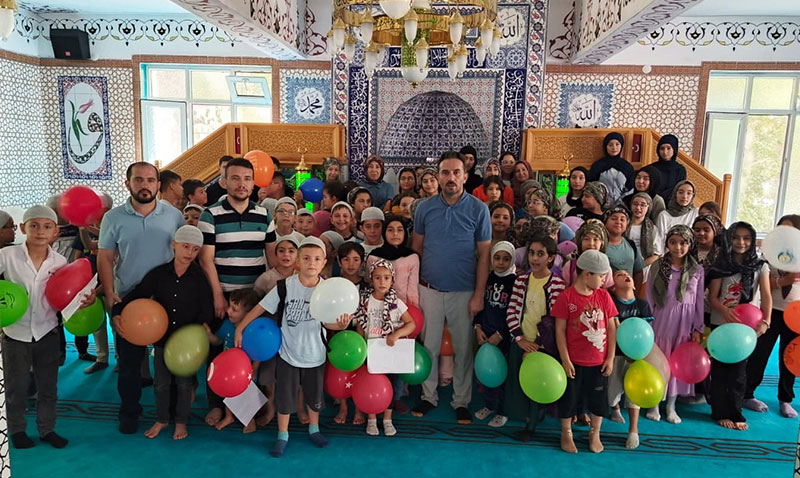 amlca Mahallesi Orta Camii’nde Yaz Kur’an Kursu Kapan Yapld