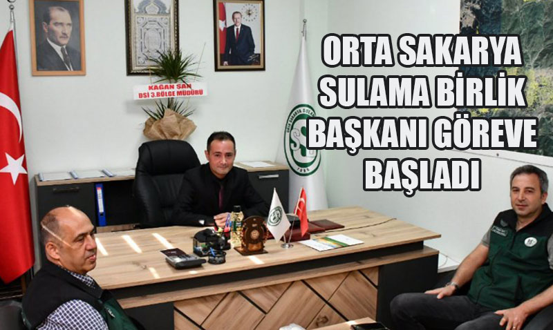 Eskişehir Orta Sakarya Sulama Birliği’nin Yeni Başkanı Göreve Başladı