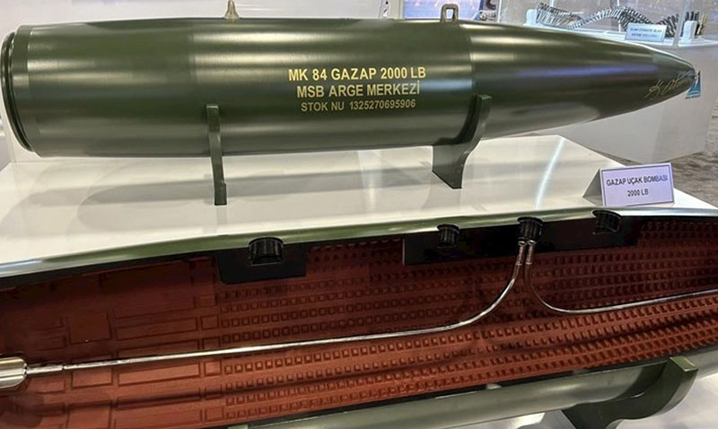 Millî Savunma Bakanlığının Ürettiği GAZAP ve NEB Bombaları, Basında Geniş Yer Buldu