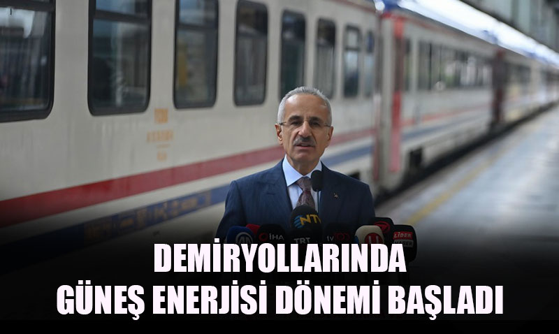 Demiryollarında Güneş Enerjisi Dönemi Başladı