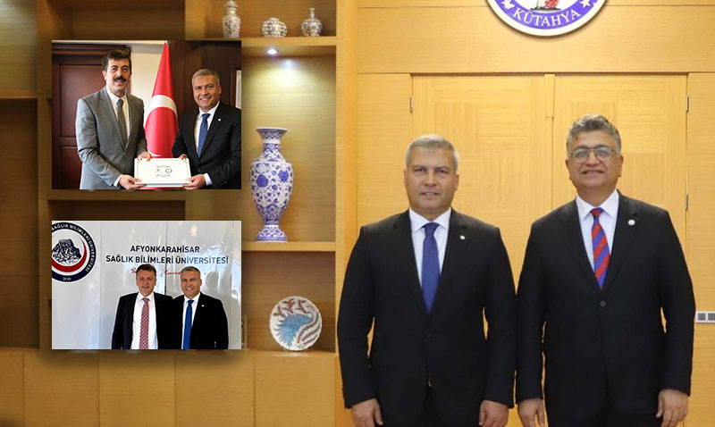 Rektör Adıgüzel, Afyon ve Kütahya’da Üniversite Ziyaretleri Gerçekleştirdi