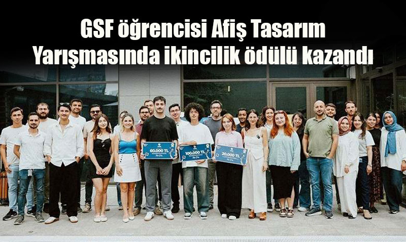 Anadolu Üniversitesi GSF Öğrencisi, Afiş Tasarım Yarışmasında İkinci Oldu