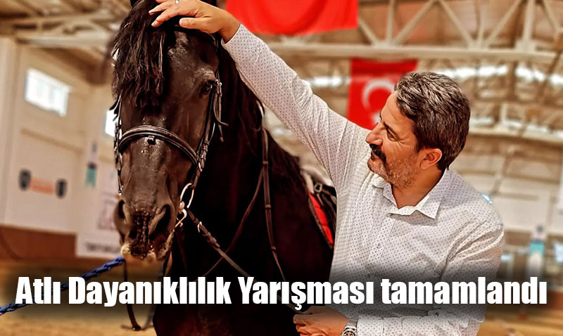 Mahmudiye’de Atlı Dayanıklılık Yarışması Sona Erdi