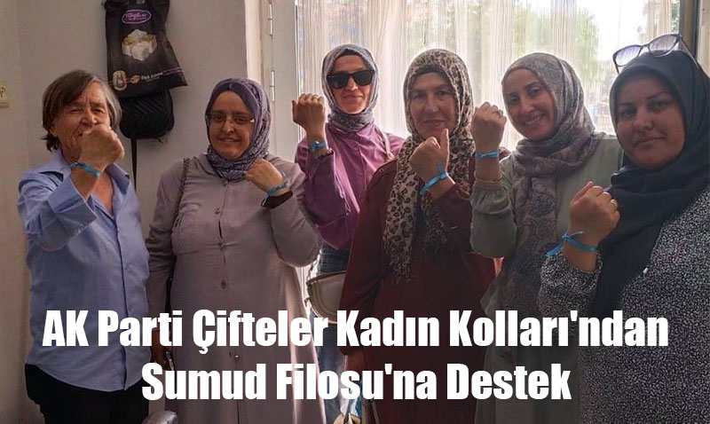 AK Parti Çifteler Kadın Kolları’ndan Sumud Filosu’na Destek