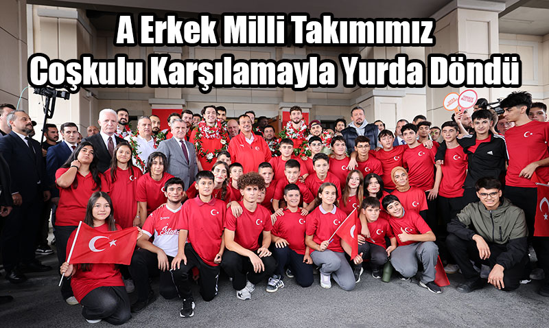A Milli Erkek Basketbol Takımı Gümüş Madalya ile Yurda Döndü