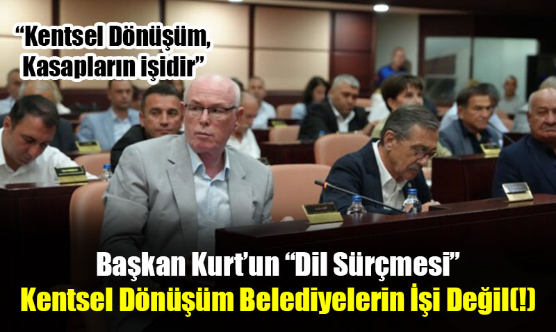 “Kazım Kurt Kanunu Tersinden Okuyor: Kentsel Dönüşümden Kaçışın İtirafı”