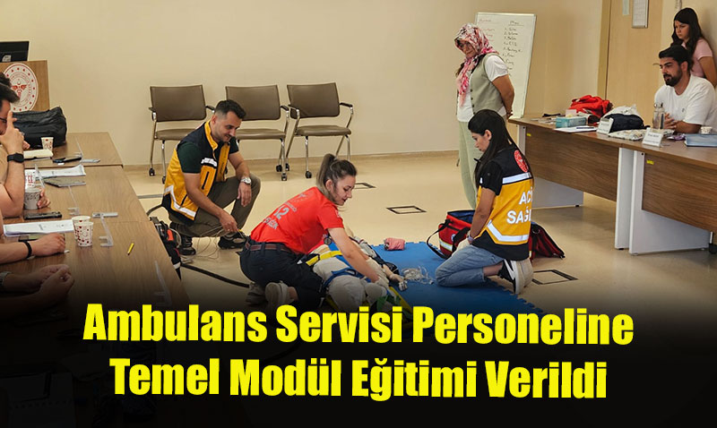 Eskiehir l Ambulans Servisi Personeline Temel Modl Eitimi Verildi