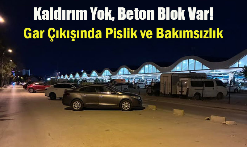 Vatanda syan: Behi Erkin Caddesinde Kaldrm Deil, Beton Blok Diktiniz!