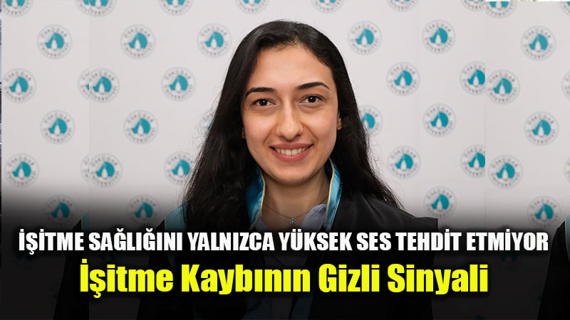 ��itme sa�l���n� yaln�zca y�ksek ses tehdit etmiyor!