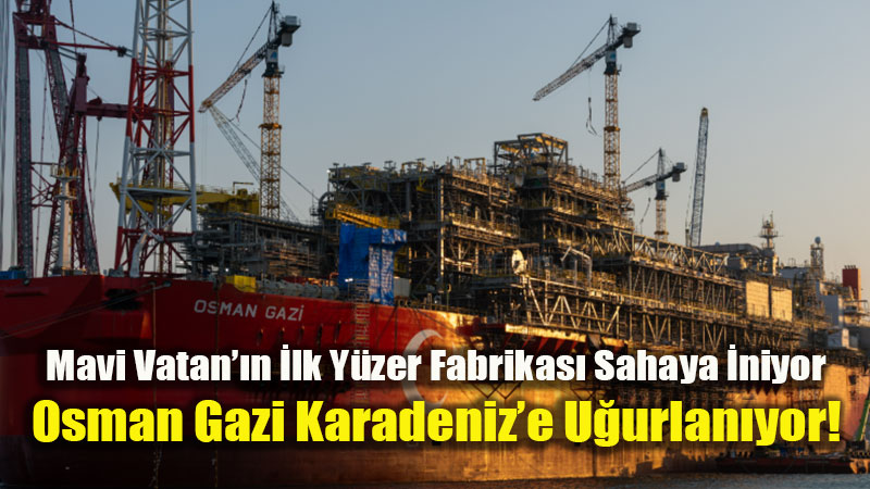 Mavi Vatan��n �lk Y�zer Fabrikas� Sahaya �niyor
