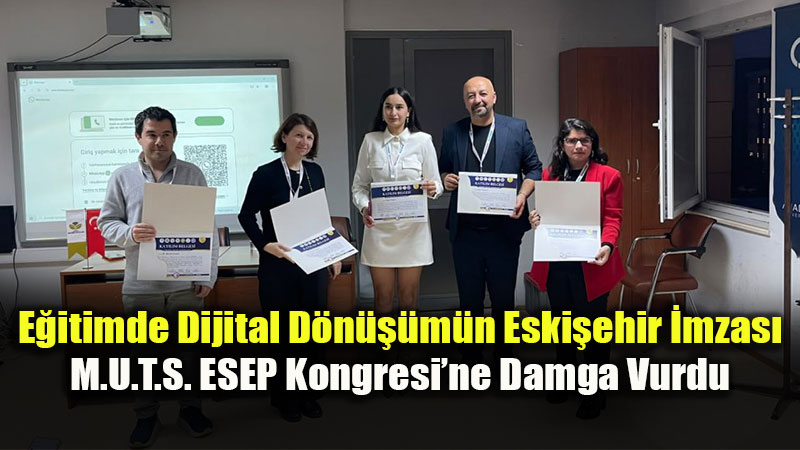 M.U.T.S., Uluslararas� ESEP Kongresi’nde Sahneye ��kt�!
