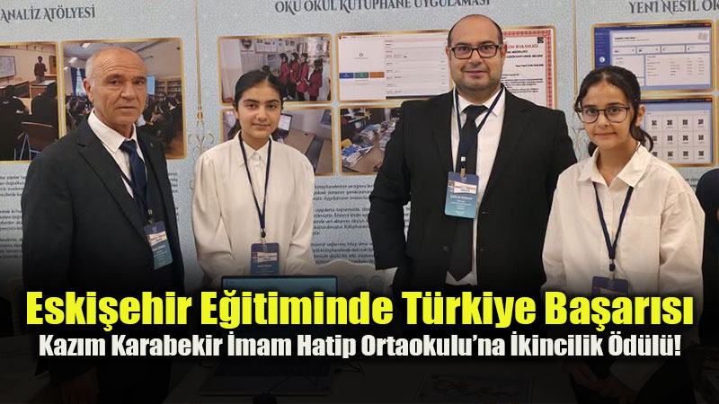 MEB 2026 Başarılı Örnekler Sergisi’nde Eskişehir Rüzgârı
